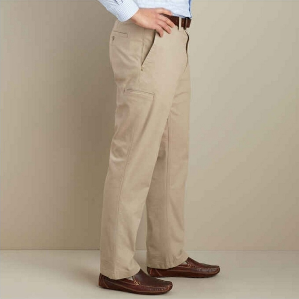 Duluth Trading Co Khaki Straight-Leg Chinos - Tan - Picture 3 of 16